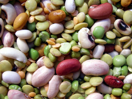 Beans soup salad