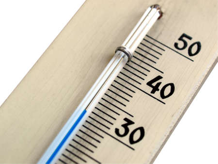 Thermometer instrument for measuring temperature - Hot summer