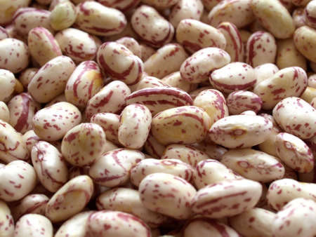 Beans soup salad food background