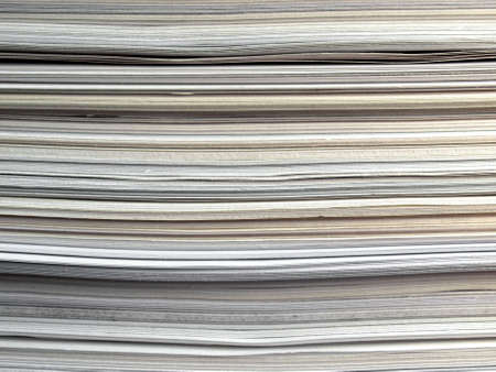 Stack of blank paper sheetsの写真素材