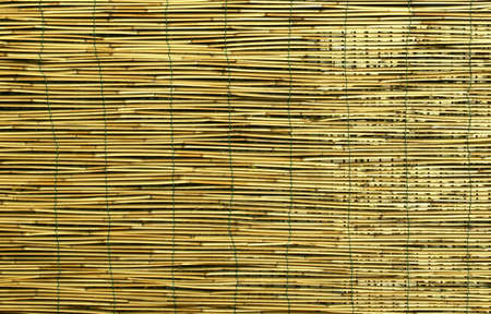Bamboo fence or wall backgroundの写真素材