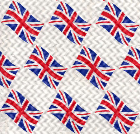 Union Jack flag of the UKの写真素材