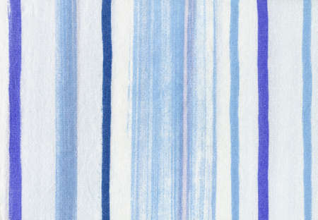 Blue striped fabricの写真素材