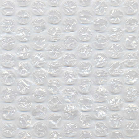 Plastic air bubble wrap background texture material