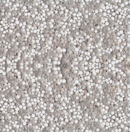 Detail of expanded polystyrene for thermal insulation