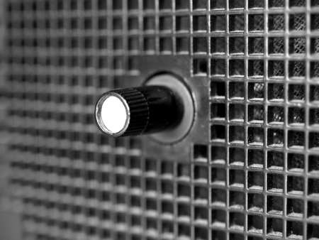 Old AM / FM radio tuner from the sixtiesの写真素材