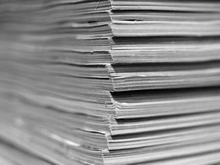 Office paper documents useful as a background - with selective focusの写真素材