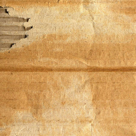 Old grunge corrugated cardboard useful as a background