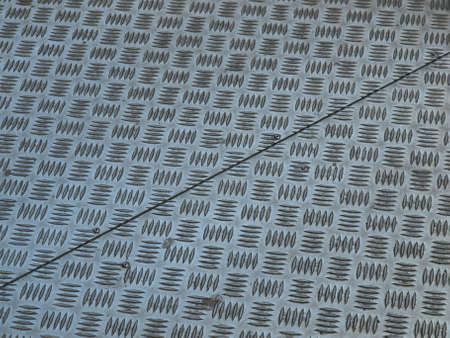Diamond steel plate useful as a backgroundの写真素材