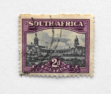 South African postage stamp from South Africaの写真素材