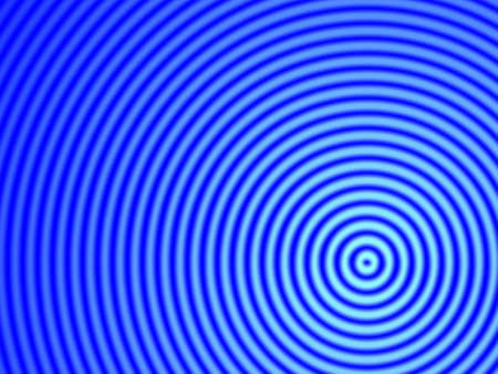 Abstract illustration of a blue neon light backgroundの写真素材