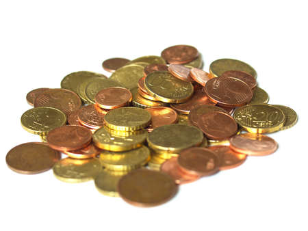 Euro coin (currency of the European Union)