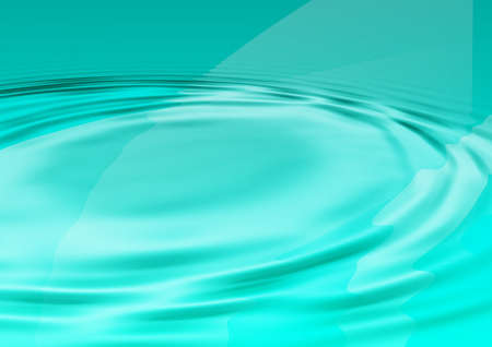Blue water waves illustration useful as a backgroundの写真素材