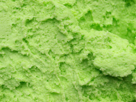 Detail of Mint Chocolate flavour ice creamの写真素材