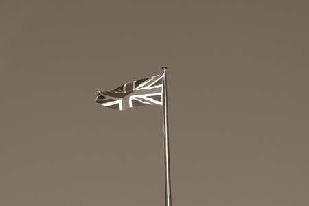 Union Jack national flag of the United Kingdom (UK)の写真素材