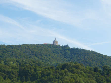 Basilica di Superga church on the Turin hill, Italy