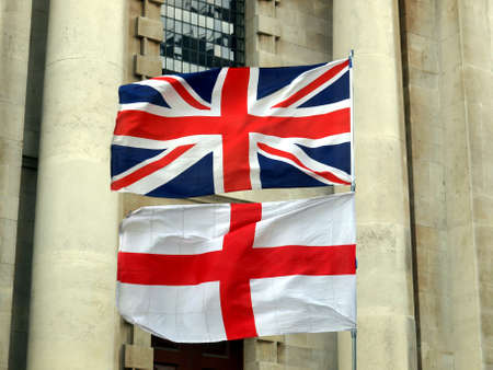 Union Jack national flag of the United Kingdom (UK)の写真素材