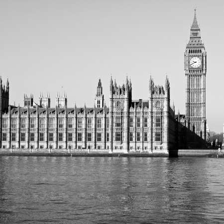 Big Ben at the Houses of Parliament, Westminster Palace, London, UK