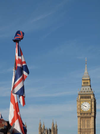 Union Jack national flag of the United Kingdom (UK)