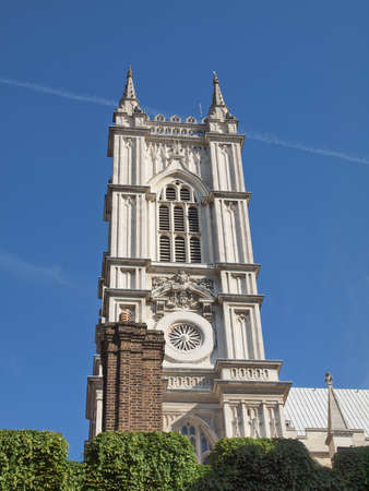 The Westminster Abbey church in London UK