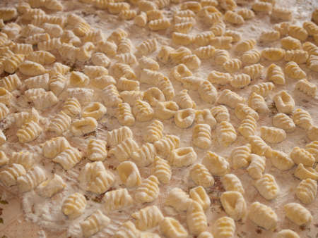 Gnocchi pasta traditional italian food made with potato