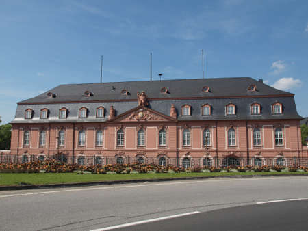 Staatskanzlei State Cancellery in Mainz in Germanyのeditorial素材