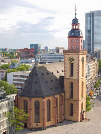 St Paulskirche in Frankfurt am Mainの写真素材