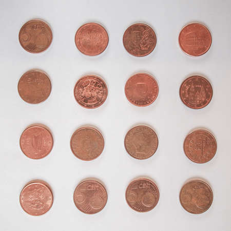 Euro coins