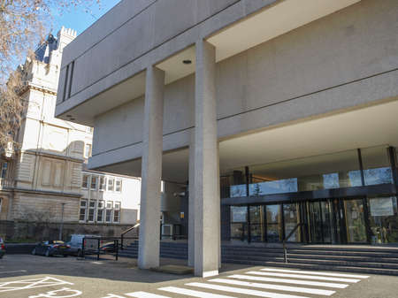 LONDON, ENGLAND, UK - MARCH 05, 2009: The Royal College Of Physicians designed in 1964 by Sir Denys...