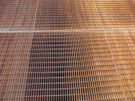 Steel grid mesh