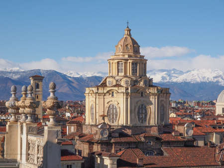 The church of San Lorenzo Turin Italy