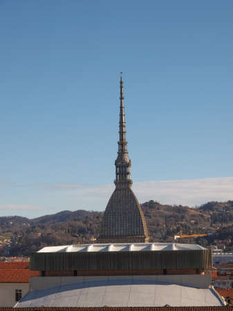 The Mole Antonelliana Turin (Torino) Piedmont Italyの写真素材