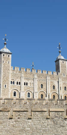 The Tower of London medieval castle and prison