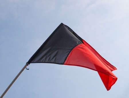 Flag of Aosta Valley aka Valle d Aosta in Italy