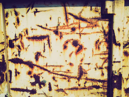 Vintage looking Rusted steel sheet useful as a background