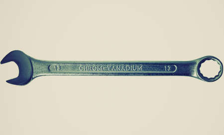 Vintage looking Wrench spanner tool