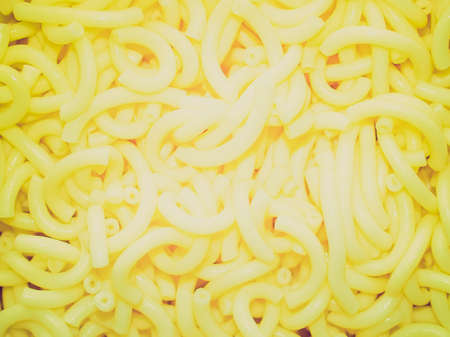 Vintage looking Italian pasta, traditional mediterranean food from Italy - useful as a background