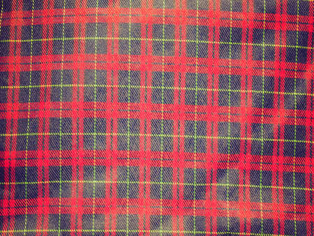 Vintage looking Traditional Scottish tartan textile pattern useful as a background