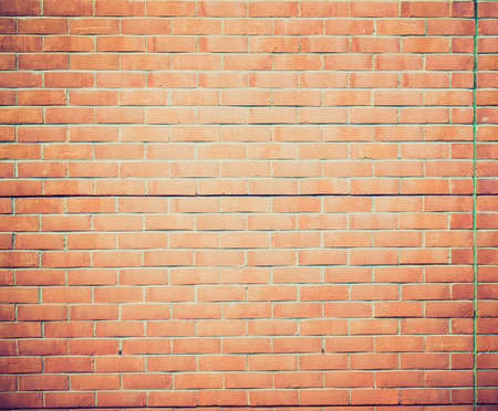 Vintage looking Red brick wall useful 