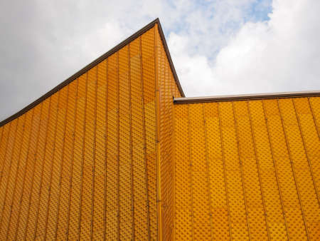 The Berliner Philarmonie concert hall in Berlin Germanyのeditorial素材