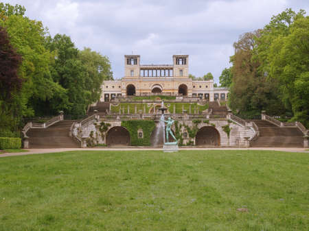 Orangerie in Park Sanssouci in Potsdam Berlin Germanyのeditorial素材