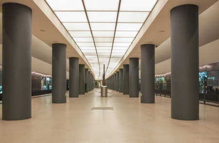 BERLIN, GERMANY - MAY 10, 2014: Brandenburger Tor ubahn subway station