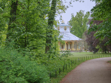 Chinese Tea House in Park Sanssouci in Potsdam Berlin Germany
