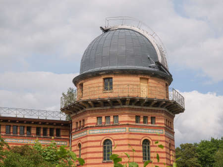 POTSDAM, GERMANY - MAY 10, 2014: Michelson Haus at Leibniz Institute for Astrophysicsのeditorial素材