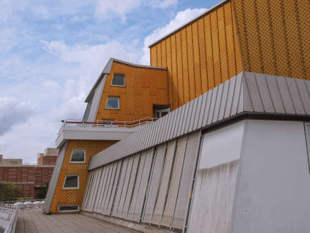 The Berliner Philarmonie concert hall in Berlin Germanyのeditorial素材