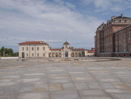 Reggia baroque royal palace in Venaria Reale Turin Italyのeditorial素材