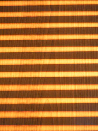 Sunlight passing through windows shutter louversのeditorial素材
