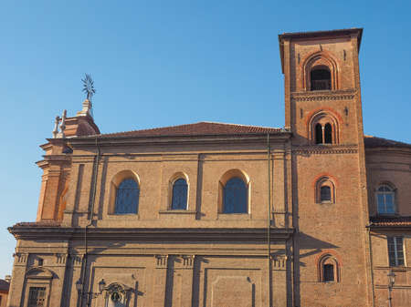 Church of Sant Antonio meaning St Anthony in Chieri Italyの写真素材