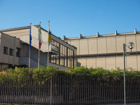 TURIN, ITALY - FEBRUARY 25, 2015: The GAM Galleria Arte Moderna e Contemporanea meaning Gallery of modern and contemporary art is the oldest and largest art gallery in Turinのeditorial素材