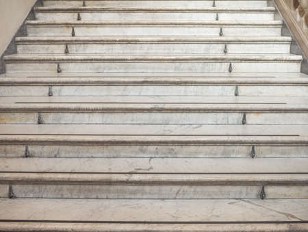 Detail of steps of an ancient grand stairway